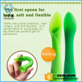 Silicone Feeding dispenser Baby Spoon and dish set